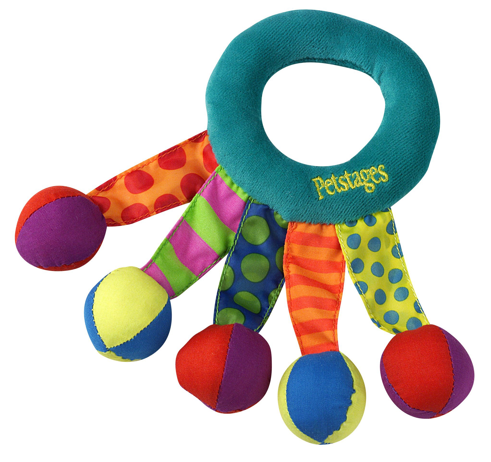 Toss And Shake Versatile Plush Dog Toy