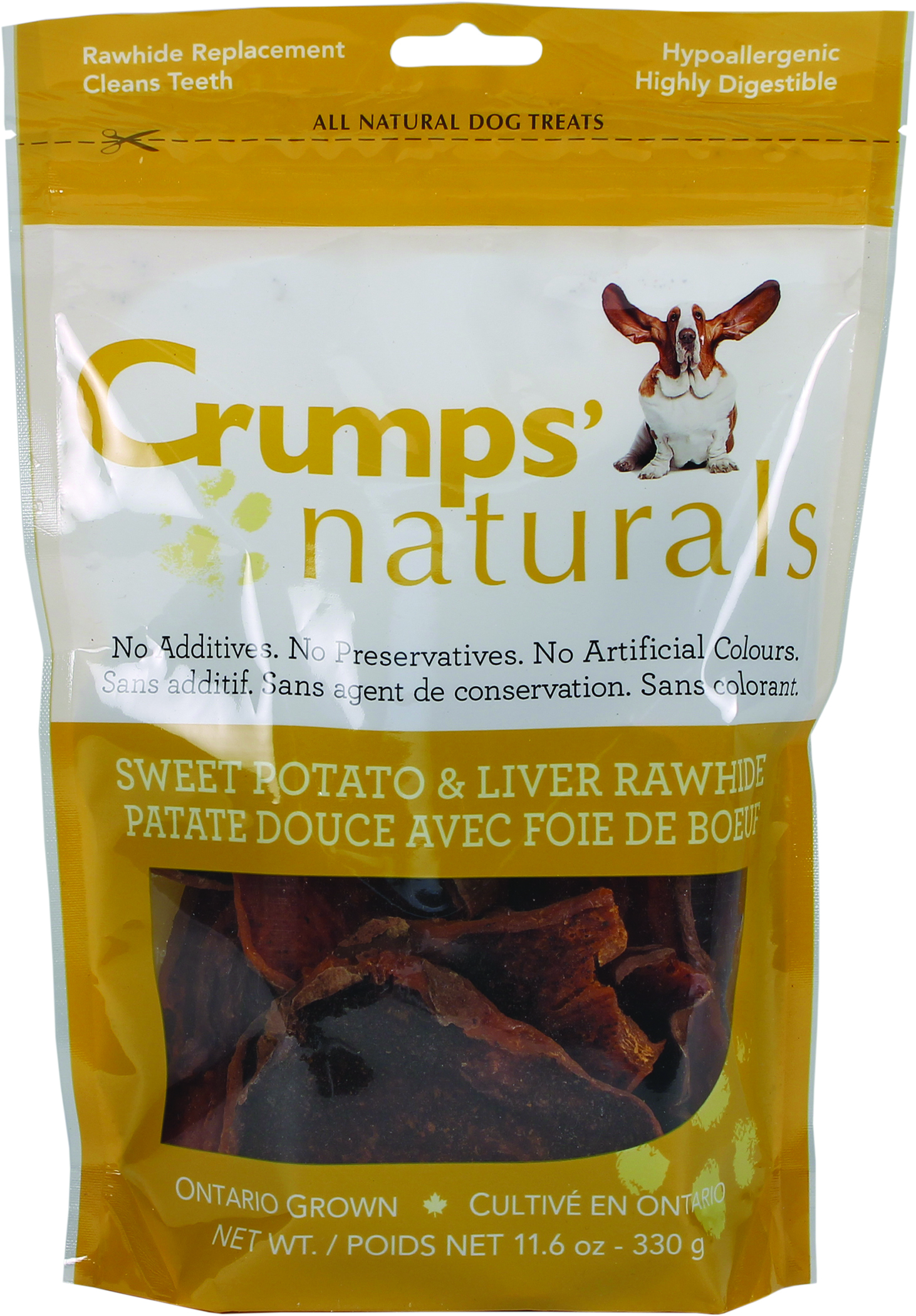NATURALS SWEET POTATO & LIVER CHEWS