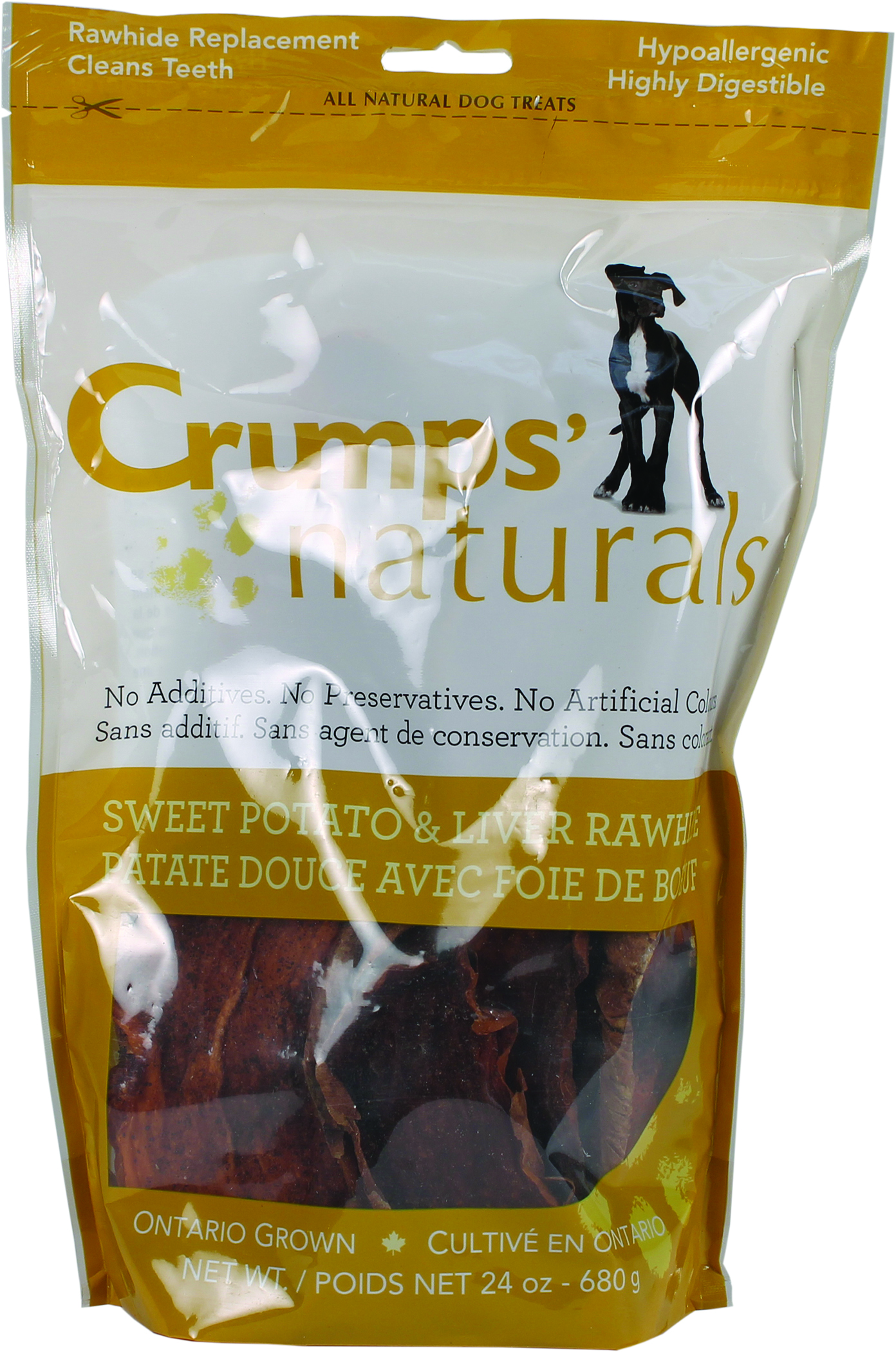 NATURALS SWEET POTATO & LIVER CHEWS