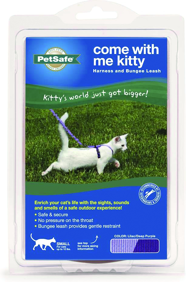 COME WITH ME KITTY HARNESS & BUNGEE LEASH