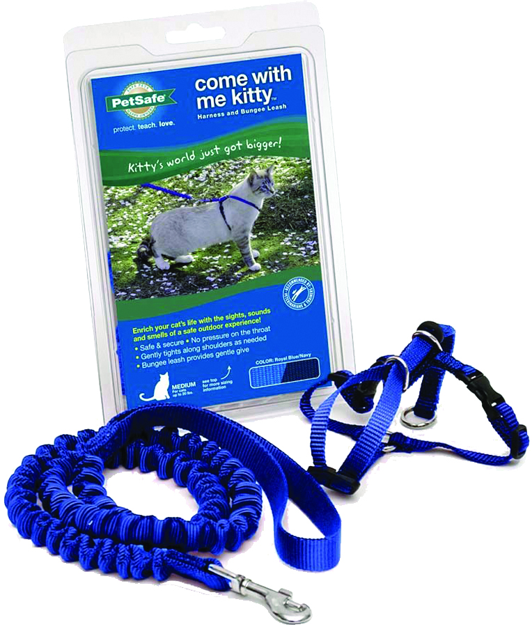 COME WITH ME KITTY HARNESS & BUNGEE LEASH