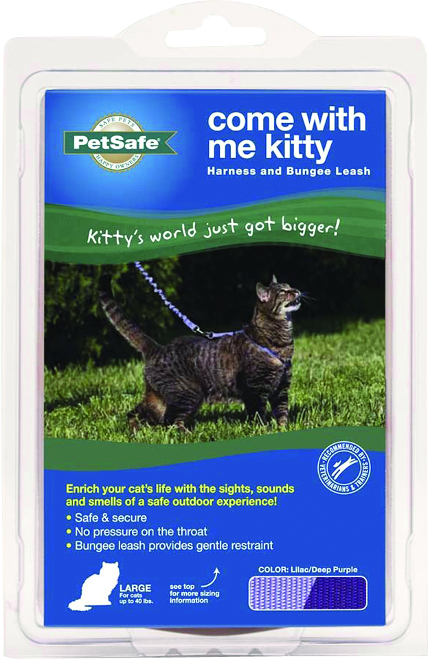 COME WITH ME KITTY HARNESS & BUNGEE LEASH