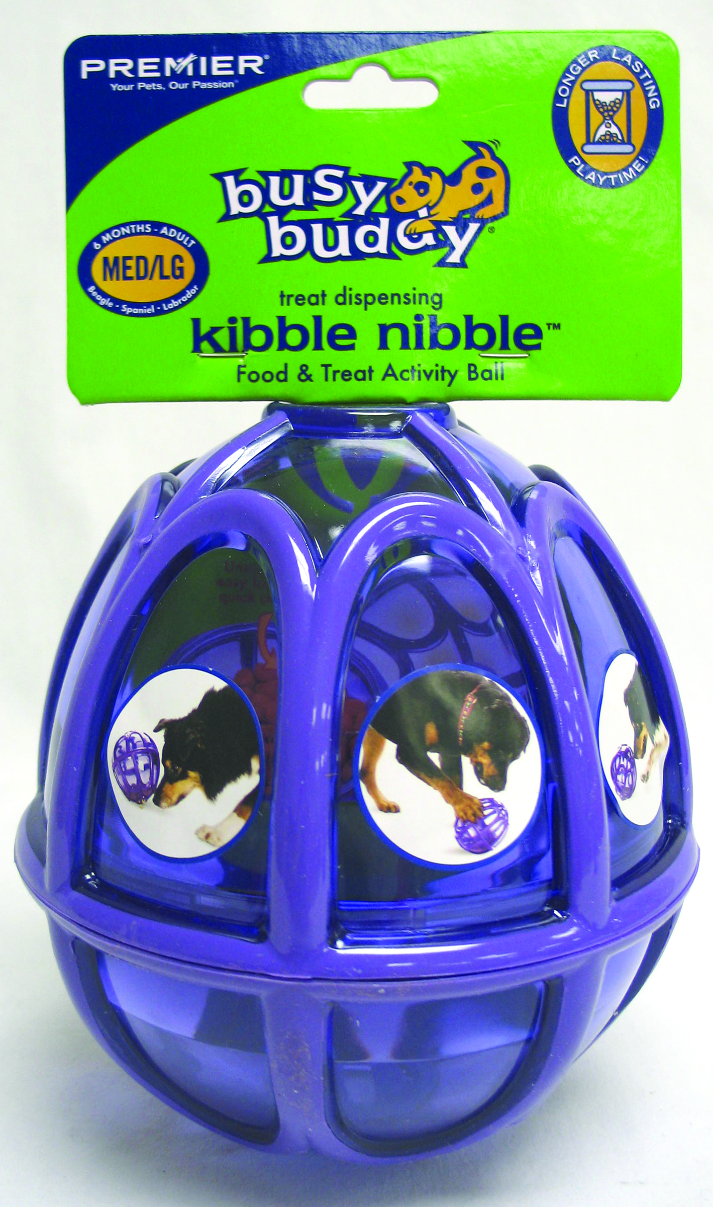 BUSY BUDDY KIBBLE NIBBLE FEEDER BALL