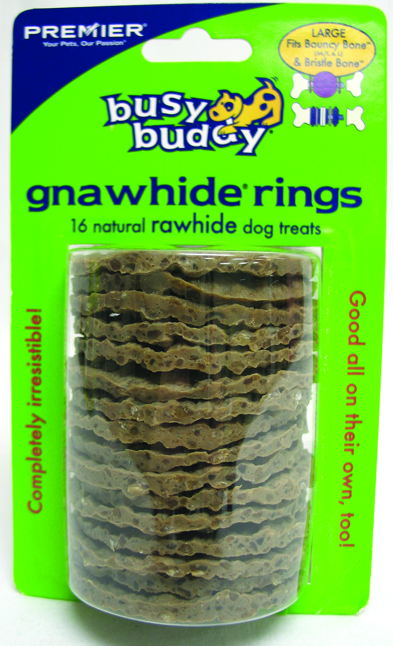 BUSY BUDDY RAWHIDE RINGS