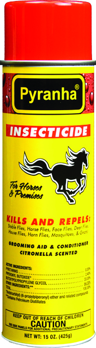 INSECTICIDE AEROSOL FLY CONTROL FOR HORSES