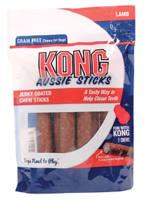 KONG AUSSIE STICKS GRAIN FREE CHEWS FOR DOGS
