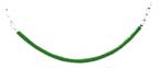 Stall Guardchain Rub 42in - Green