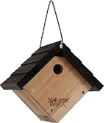 WREN TRADITIONAL HANGING BIRD HOUSE