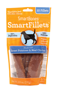 SMARTBONES SMARTFILLETS CHEWS FOR DOGS