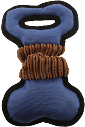 TUFF SQUEAKS BALLISTIC BONE TUG