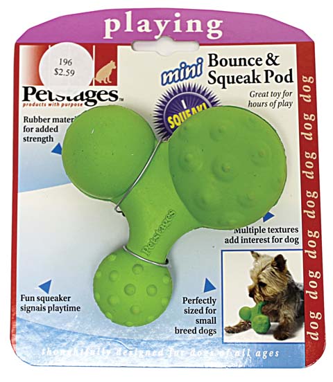 BOUNCE AND SQUEAK POD