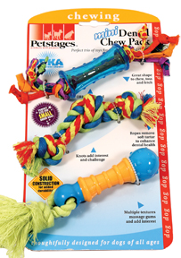 DENTAL CHEW TOY PACK FOR DOGS