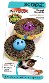 SPIN & SCRATCH CAT TOY