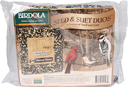 BIRDOLA SEED AND SUET DUOS