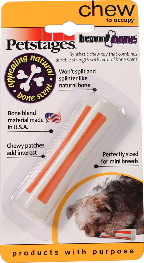 BEYOND BONE SYNTHETIC CHEW DOG TOY