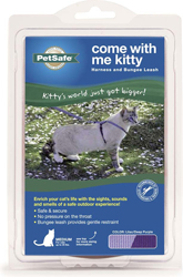 COME WITH ME KITTY HARNESS & BUNGEE LEASH