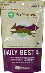 DAILY BEST XL DOG MULTI-VITAMIN SUPPLEMENT