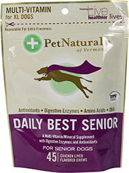 DAILY BEST SENIOR XL DOG MULTIVITAMIN SUPPLEMENT