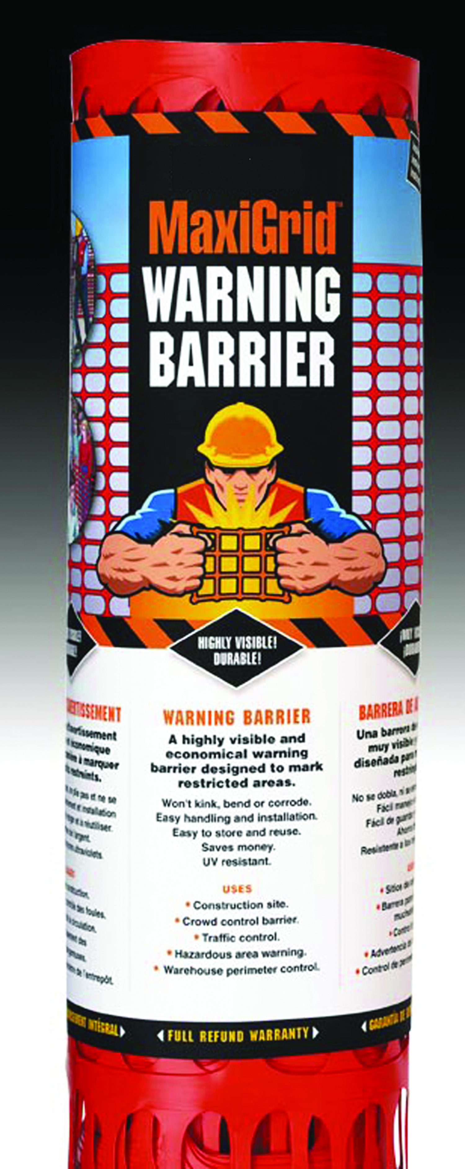 Maxigrid Warning Barrier 4' x 100'