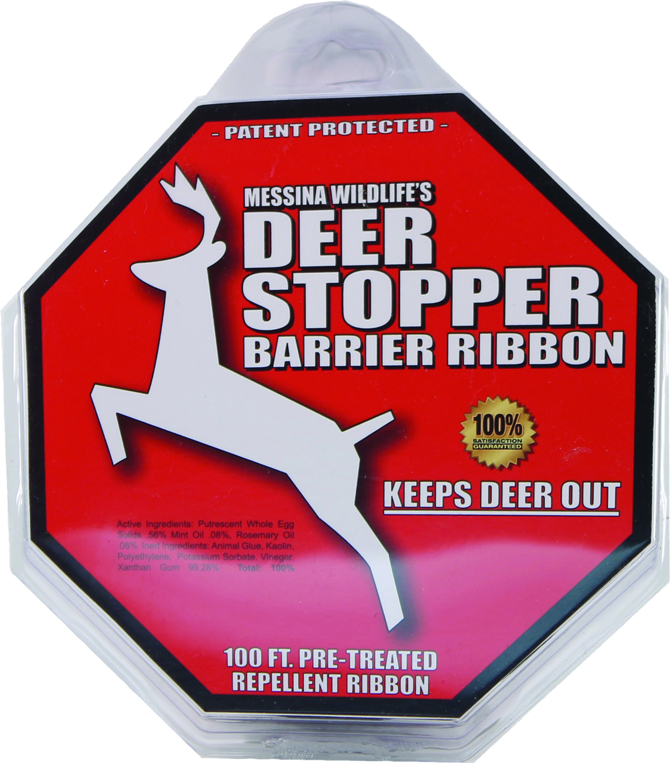 DEER STOPPER PRETREATED RIBBON BARRIER