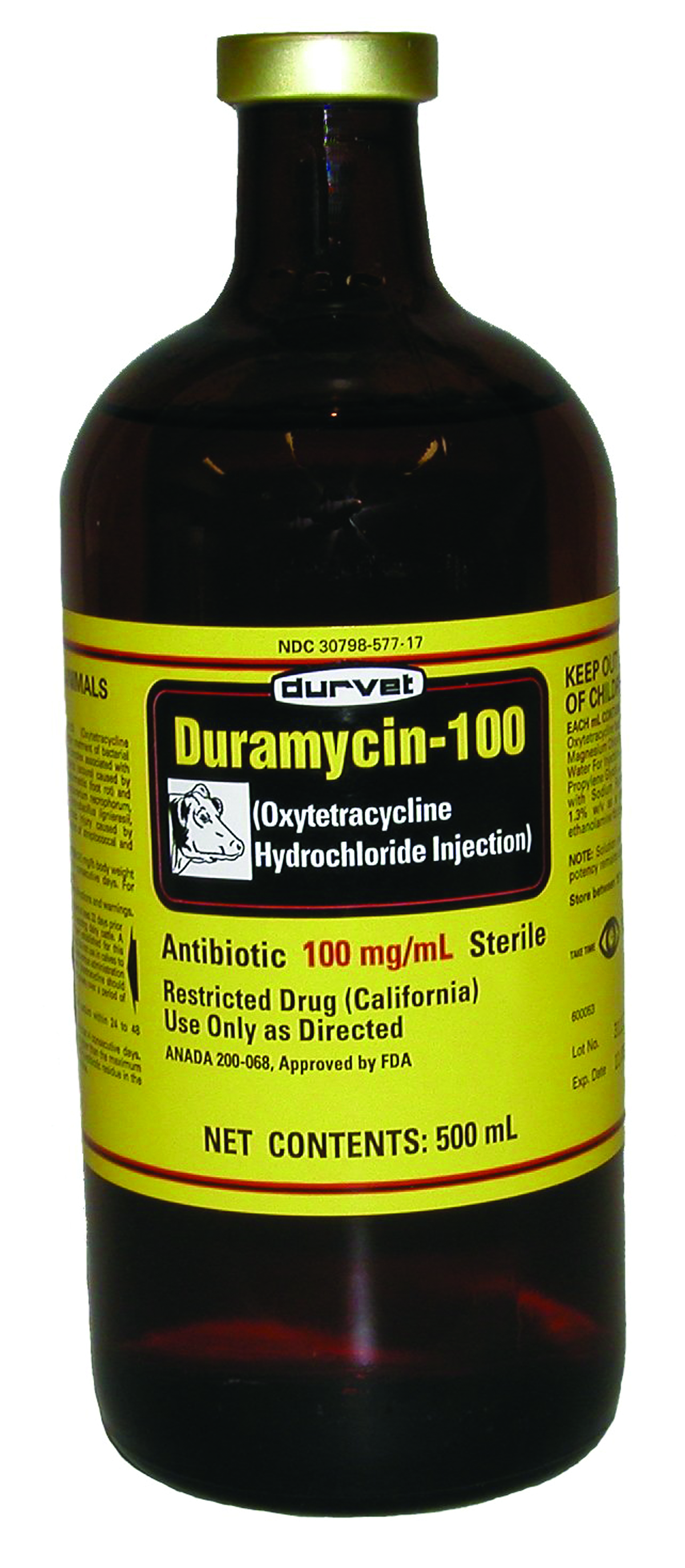 Duramycin 100 mg Injectable  500 ml