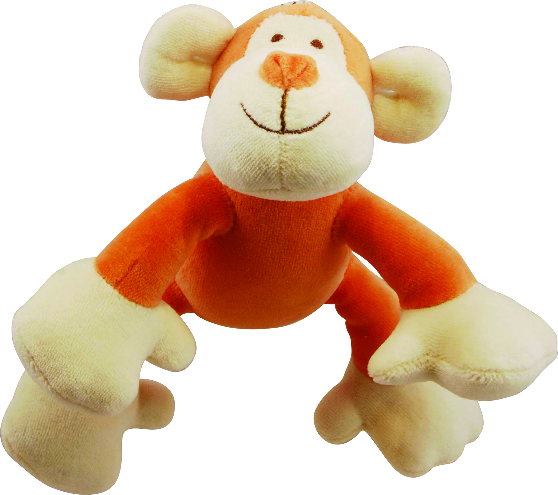 BROOKLYN DESIGN OSCAR MONKEY PLUSH SQUEAKER TOY