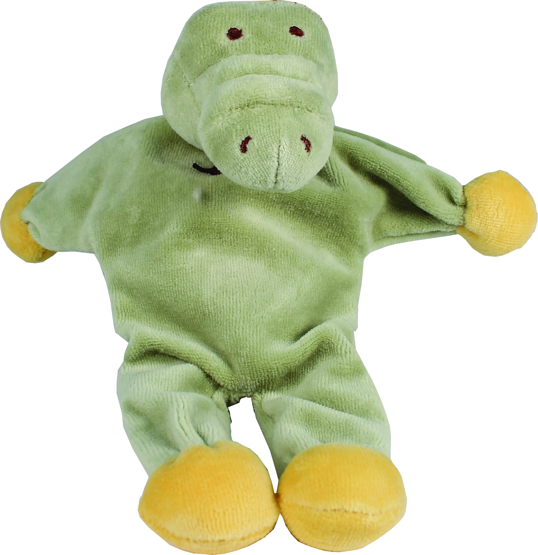 BROOKLYN DESIGN STUFFLESS GARY ALLIGATOR DOG TOY