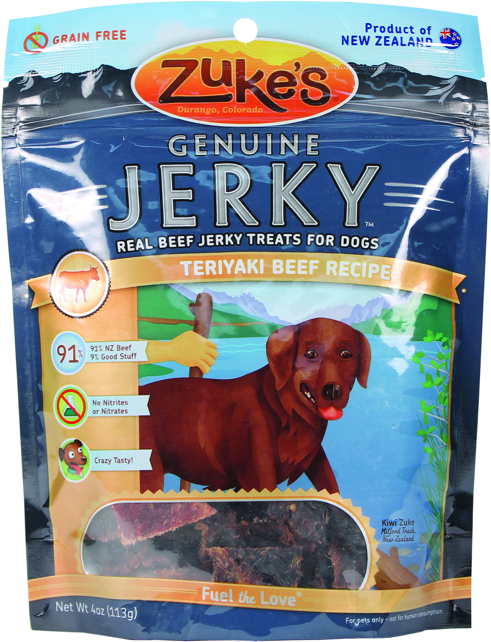 GENUINE JERKY REAL BEEF JERKY TREATS FOR DOGS