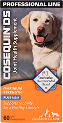COSEQUIN DS MAX STRENGTH PLUS MSM CHEWABLE TABLETS