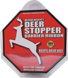 DEER STOPPER PRETREATED RIBBON BARRIER