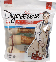 DIGEST-EEZE NATURAL BEEFHIDE DOG BONE