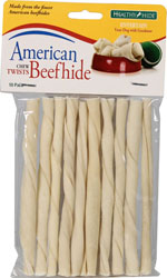 AMERICAN BEEF HIDE TWISTS