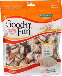 HEALTHY HIDE GOOD N FUN TRIPLE FLAVOR BONES