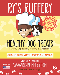 RYS BARKERY GRAIN FREE HEALTHY DOG TREATS