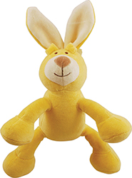 BROOKLYN DESIGN LUCY BUNNY PLUSH SQUEAKER DOG TOY