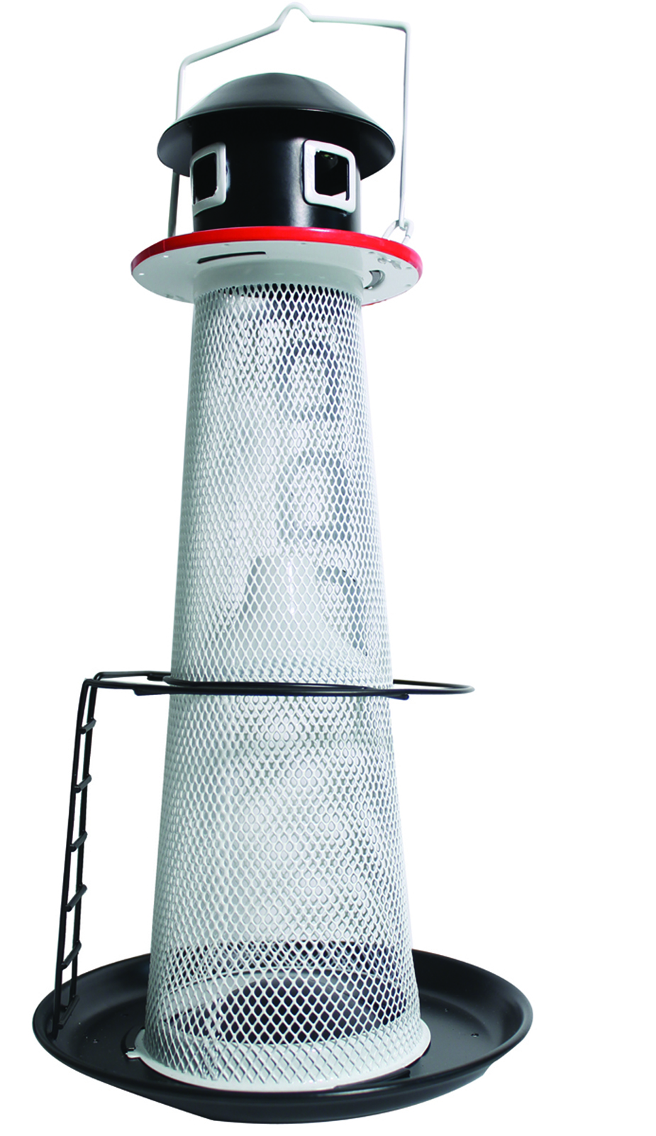 NO/NO SOLAR LIGHTHOUSE FINCH BIRD FEEDER