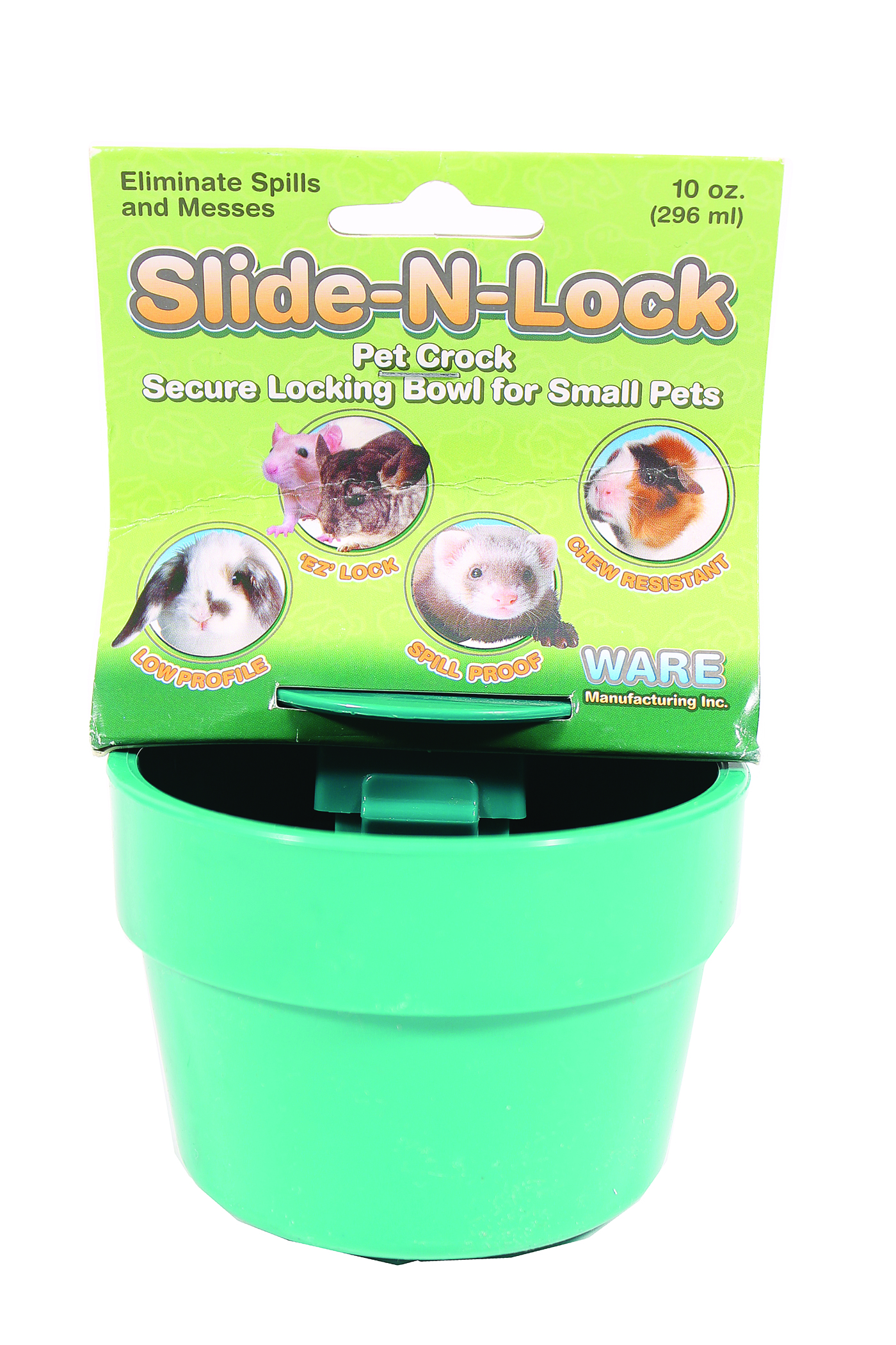 SLIDE-N-LOCK PET CROCK