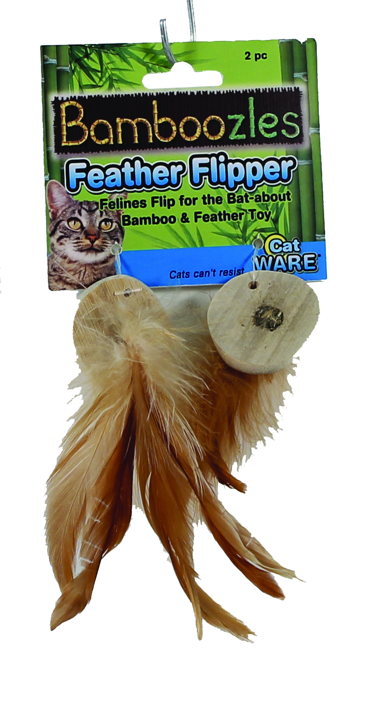 BAMBOOZLES FEATHER FLIPPER