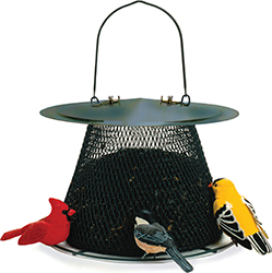 Forest Green No/No Bird Feeder