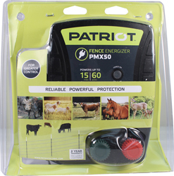 PATRIOT PMX50 FENCE ENERGIZER