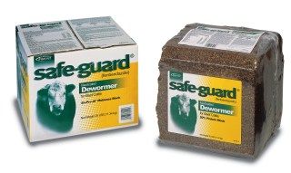 Safeguard 20% Protein Wormer Block 25 lb