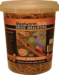 DRIED MEALWORM TO GO TUB