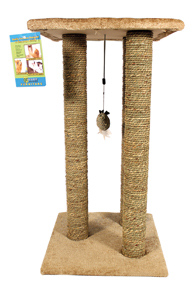 CATWARE STRETCH-N-SCRATCH SEAGRASS SCRATCHER