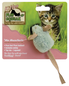 PLAY-N-SQUEAK WEE CAT TOY