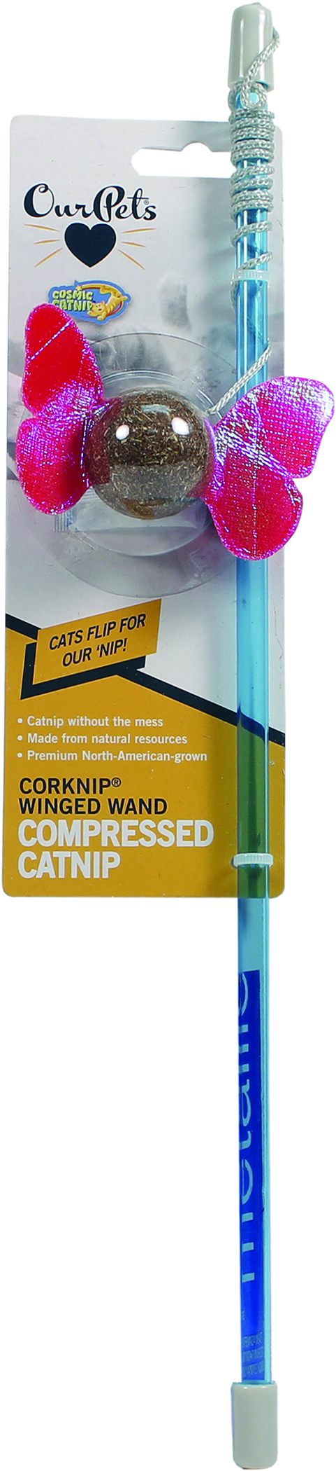 COSMIC CATNIP CORKNIP WINGED WAND