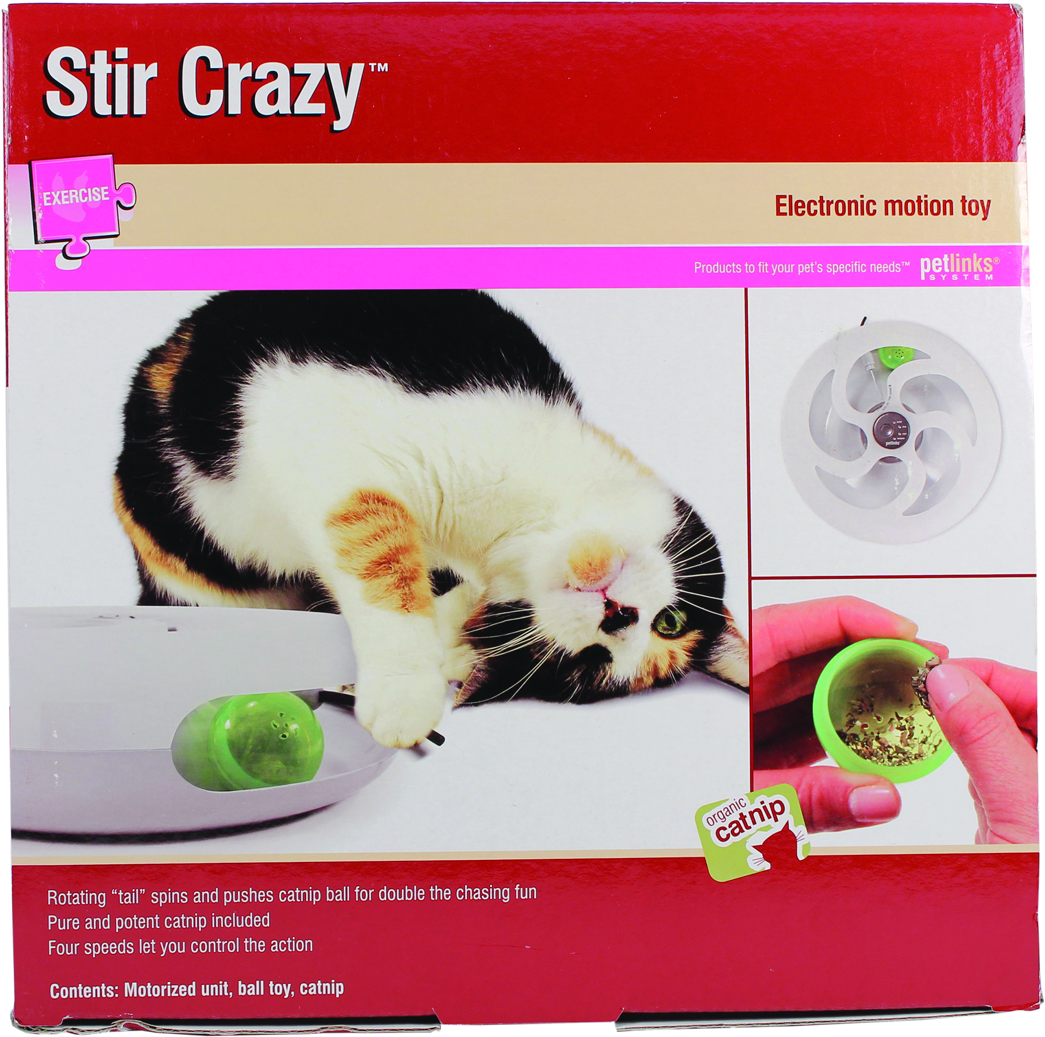 WACKY WEB ELECTRONING MOTION CAT TOY