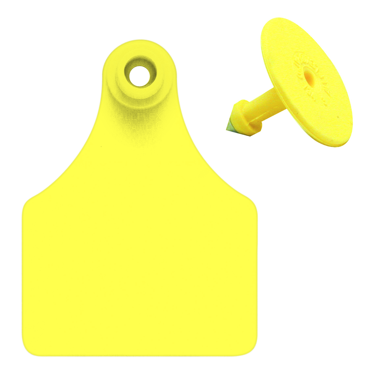 Ear Tag Large Yellow Numbered 1-25