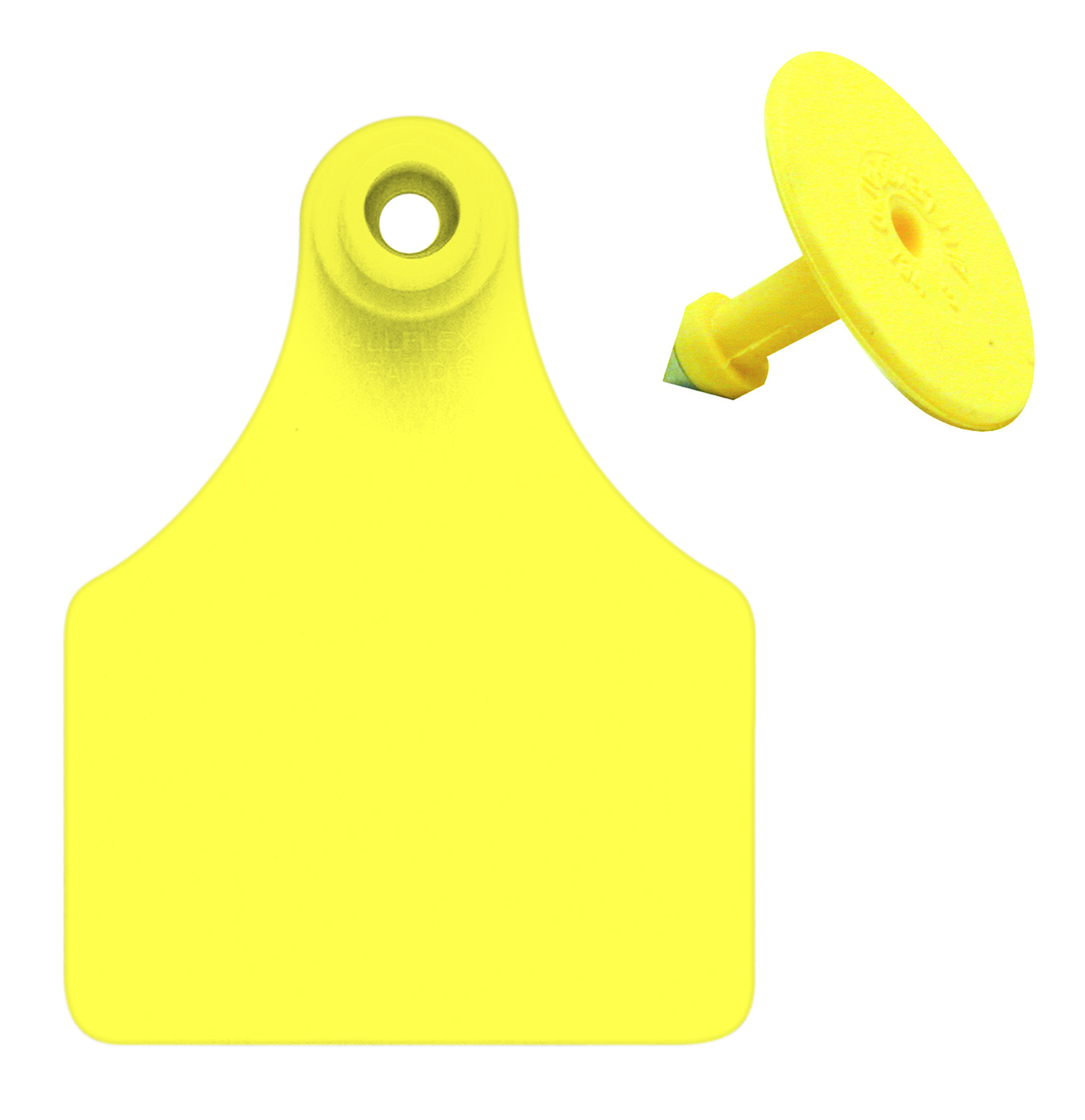 Ear Tag Large Yellow Numbered 26-50