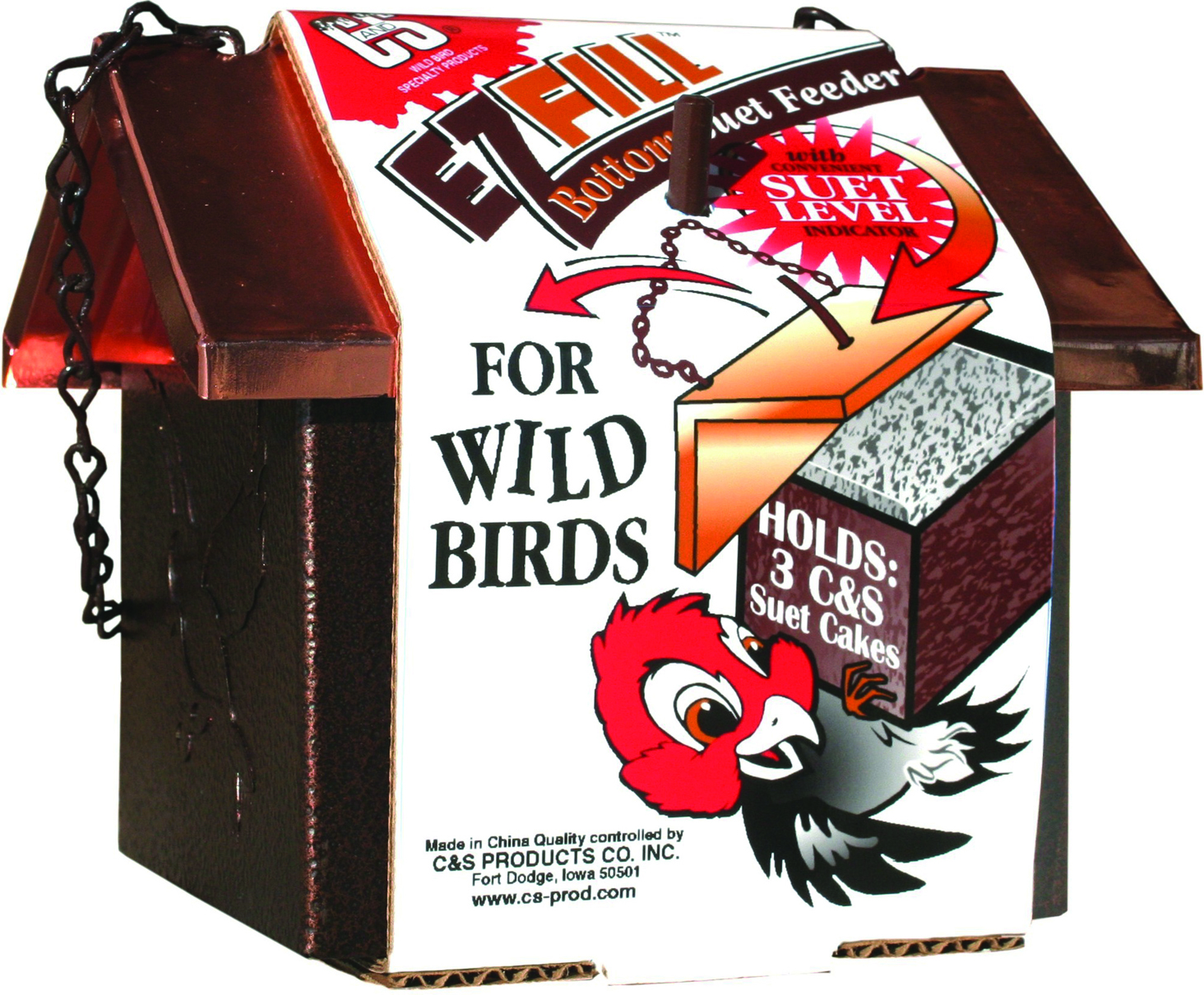 EZ FILL BOTTOM SUET FEEDER