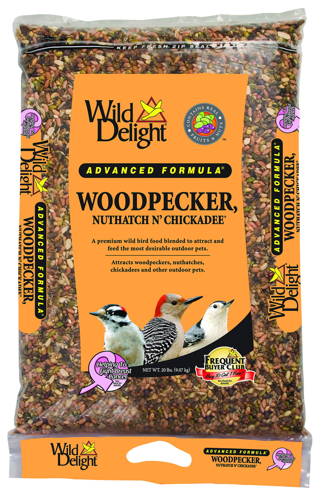 WILD DELIGHT WOODPECKER, NUTHATCH N CHICKADEE FOOD